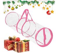 Gift Paper - Christmas Storage Bag | Clear Box Handle Storage Space for Living Room Household Christmas Party Family Party Festive Decoration Stackable Use Ten Times