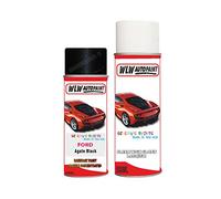 Gift Plaques UK Aerosol Spray Paint For Ford Agate Black Double Concentrated Basecoat With Lacquer