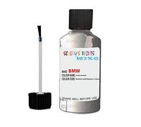 Gift Plaques UK Scobby Paints Car Scratch Repair Alloy Wheel Touch Up Paint 30ML For Bmw Reflex Silver Metallic A44 WA44