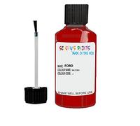 Gift Plaques UK Scobby Paints Car Scratch Repair Touch Up Paint 20ml Compatible with Ford Race Red