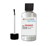 Gift Plaques UK Scobby Paints Car Scratch Repair Touch Up Paint 20ml Compatible with Peugeot BLANC NACRE WHITE KWE/N9
