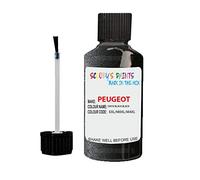 Gift Plaques UK Scobby Paints Car Scratch Repair Touch Up Paint 20ml Compatible with Peugeot ONYX BLACK BLACK EXL/M0XL/M4XL