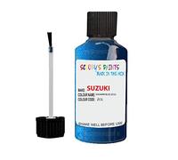 Gift Plaques UK Touch Up Paint Compatible with SUZUKI KASHMIR BLUE 2 PEARL MET ZCG Scratch Repair Kit Brush Pen