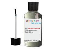 Gift Plaques UK Touch Up Paint Compatible with Vw FRESCO GREEN MET LA6W Scratch Repair Kit Brush Pen