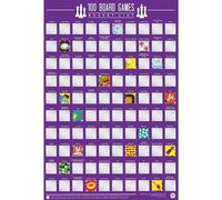 Gift Republic 1 Board Games Bucket List Poster, Purple