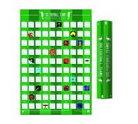 100 Football Teams Scratch Off Bucket List Poster