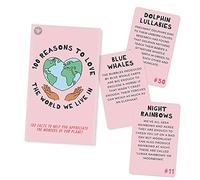 Gift Republic 100 Reasons to Love The World We Live In Inspirational Cards Multicolor GR490119