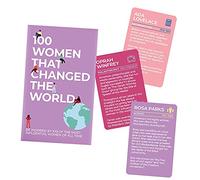 Gift Republic 100 Women That Changed the World Inspirational Cards Multicolor GR490118