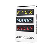 Gift Republic Adult Card Game F*ck, Marry, Kill? Fun Party Game 100 Cards Hen Party Stag Do Games Night, Black