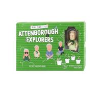 Gift Republic - Attenborough Explorers Plant Markers - These Attenborough Explorers Will Look After Your Plants, 9.5x14.5x3.5 cm, Green