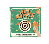 Gift Republic Axe Battle - Pop-Up Target Throwing Game for Kids & Adults | Fun Family Party Game with 3 Plastic Axes, Dart, Tokens & Wall-Mount Target