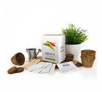 Gift Republic Chilli Peppers Grow Kit in Green Gift Republic Green