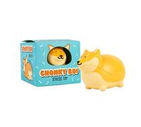 Gift Republic Chonky Boi Stress Toy Yellow/Orange 8 x 11 x 9 cm