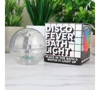 Gift Republic Disco Fever Bath Light In Metallic Silver Metallic Silver One Size