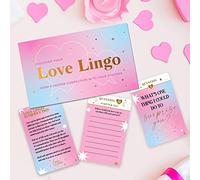 Gift Republic Discover your Love Lingo - 100 card pack of thought provoking questions and love quotes to share with your loved one.