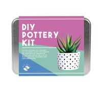DIY Kit Pottery Arts & Crafts Crafting Tin Patterned Starter Set