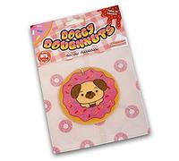 Gift Republic Doggy Doughnut Strawberry Scented Air Freshener, Multicoloured