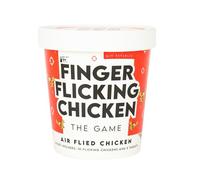 Gift Republic Finger Flicking Chicken Slingshot Game - Stretchy Finger Catapult + Targets in Toy Bucket - perfect for Family Games Night & Parties - Great Gift Idea for Kids, Teenagers & Adults