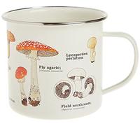 Gift Republic GR270058 Mushroom Enamel Mug, 500ml, 1 Count (Pack of 1)