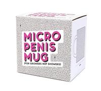 Gift Republic GR452079 Micro Penis Porcelain Mug, Black,green