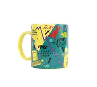 Gift Republic GR452107 90's Decade Mug,Black