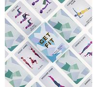 Gift Republic GR490056 100 Get Fitness Activity Cards, Blue
