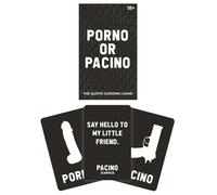 Adult Card Game Porno or Pacino 100 Quotes Adult Party Fun Hilarious 18+