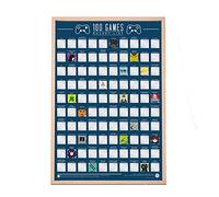 100 Games Bucket List Poster