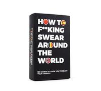 Gift Republic How to fucking swear around the world Cards game Black 15 x 9.5 x 3.5cm