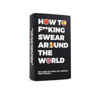 Gift Republic How to fucking swear around the world Cards game Black 15 x 9.5 x 3.5cm