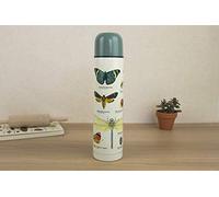 Gift Republic Insects Flask, Multi-Colour