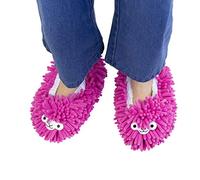 Gift Republic Llama Cleaning Slippers Pink