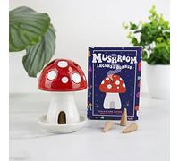 Gift Republic - Mushroom Incense House, Red
