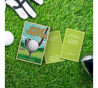 Gift Republic Ｇolf Trivia Cards - 100 Quiz Questions for Golf Fans - Fun Gοlf Gift for All Ages