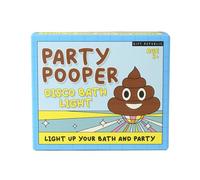 Gift Republic Party Pooper LED Light-up Poop Emoji Bath Toy Fun Colourful Underwater Disco Light Hot Tub / Splash Pool Waterproof Light Gift for Kids and Adults