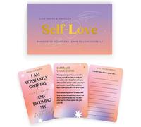 Gift Republic Live Happy & Practice Self Love - 100 Card Pack to build confidence and self acceptance.