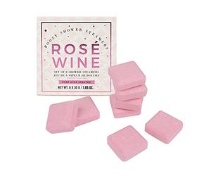 Gift Republic Set of 8 Shower Steamers Gift Pack Rosé Wine Scent (8x 30 Gram)