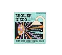 Gift Republic Shower Disco Light - Waterproof LED Bathroom Lighting - USB Rechargeable - Fun & Easy to Use - Unique Bathroom Accessory Suction Attachment