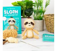 Gift Republic Sloth Diy Crochet Kit In Baby Pink Baby Pink One Size