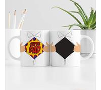 Gift Republic Superdad Hero Heat Revel Mug Father's Day Gift Birthday Gift for Dad