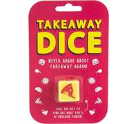 Gift Republic Takeaway Dinner Dice, Yellow, Medium