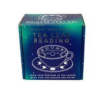 Gift Republic Tea Leaf Reading Kit. Host Your Own Tea Leaf Reading Party. Teacup and Saucer Divination Gift Set