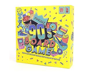 Gift Republic Totally 90's Board Game Ultimate Trivia Family Friends Challenge