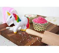 Gift Republic Unicorn Baking Sprinkles Shaker - Cute Hundreds and Thousands Shaker for Home Baking - Baking Accessories for Kids - Rainbow Sprinkles