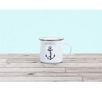 Gift Republic Victoriana Enamel Mug the Adventurer