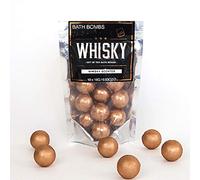 Gift Republic Whiskey Scented Bath Bombs, Gold