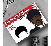 Gift Republic Wig GR420008 Emergency Hair, Dress Up, Black, One Size