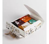Gift Set of 8 Natural Soaps Campos de Ibiza - Mandarin, Cedar, Rose, Jasmine Flower, Fig, Almond Flower, Cotton Flower and Lemon Verbena - Palm Oil Free - Paraben Free - 8 x 100g