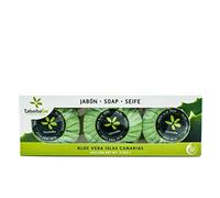 Gift set of three tablets of Canarian Aloe Vera soap 3X100gr Tabaibaloe