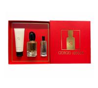 Gift Set Si by Giorgio Armani 50ml EDP & 15ml EDP & Body Lotion 75ml